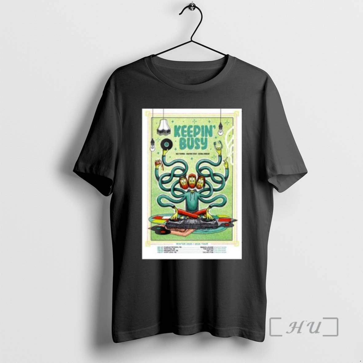Officials Keepin Busy Winter Tour Event 2025 2026 Circle Black T-Shirts, Hoodie, Sweatshirt | PopFlextees.com
