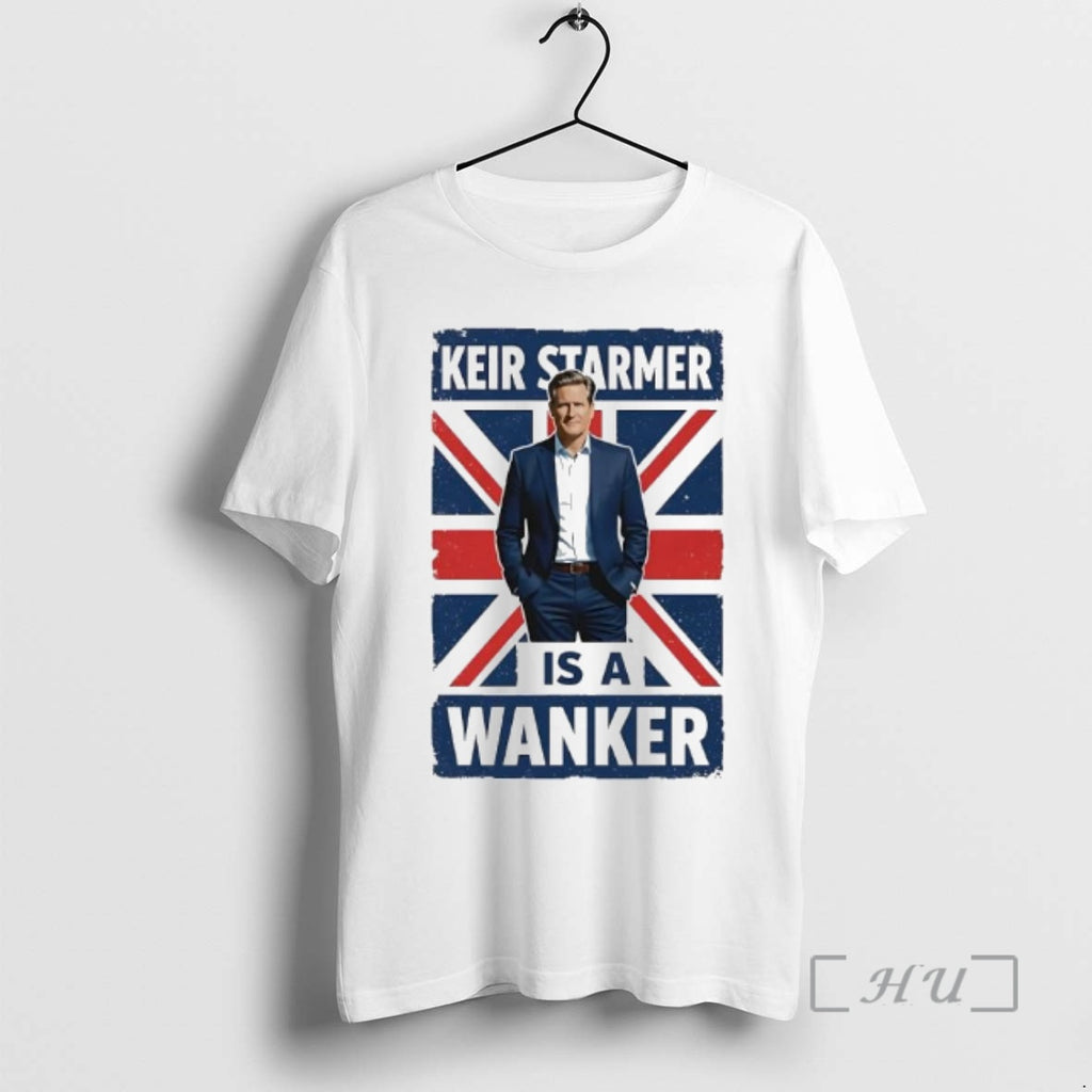 Officials Keir Starmer Is A Wanker Graphic T-Shirts, Hoodie, Sweatshirt | PopFlextees.com