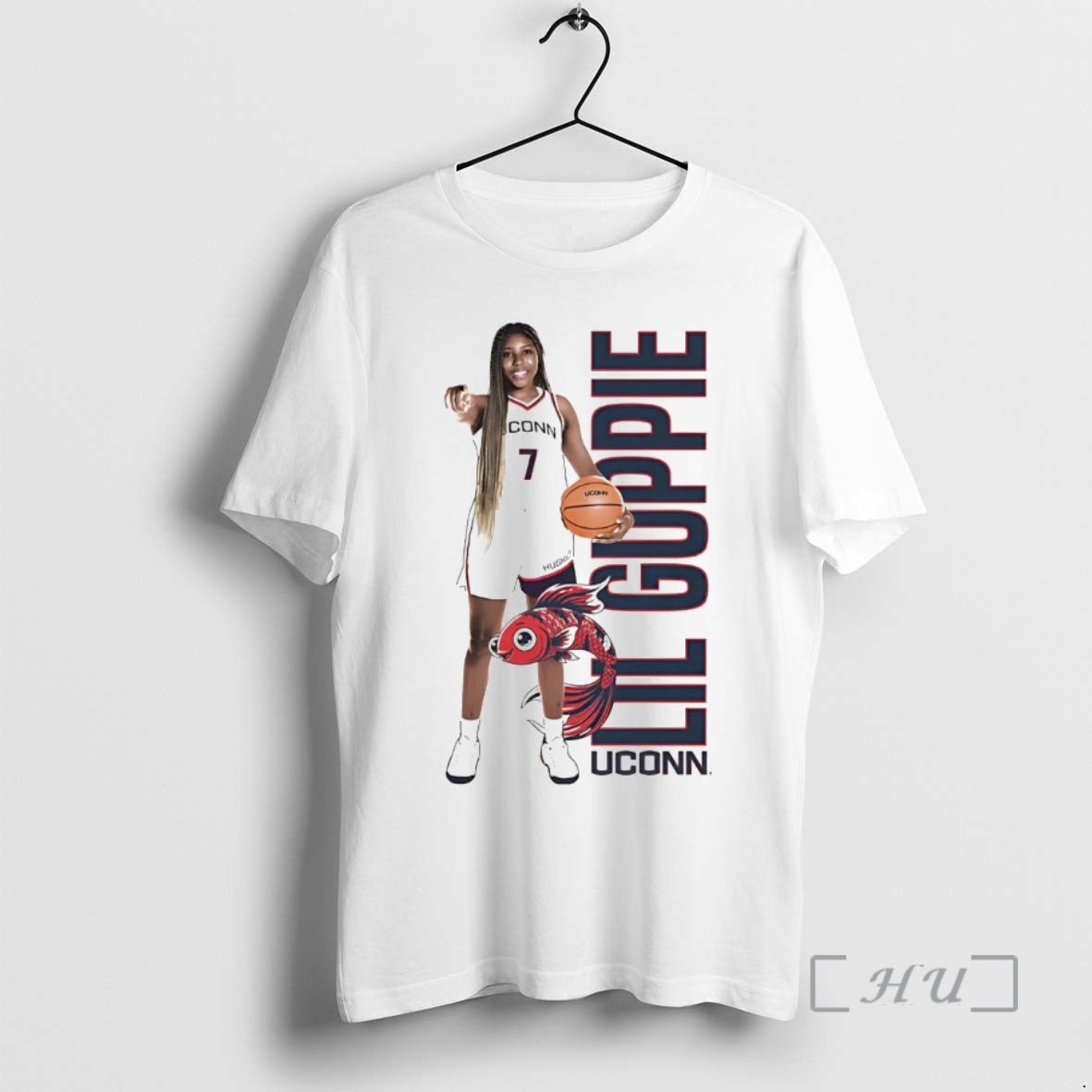 Officials Kelis Fisher Lil Guppie Uconn Huskies T-Shirts, Hoodie, Sweatshirt | PopFlextees.com