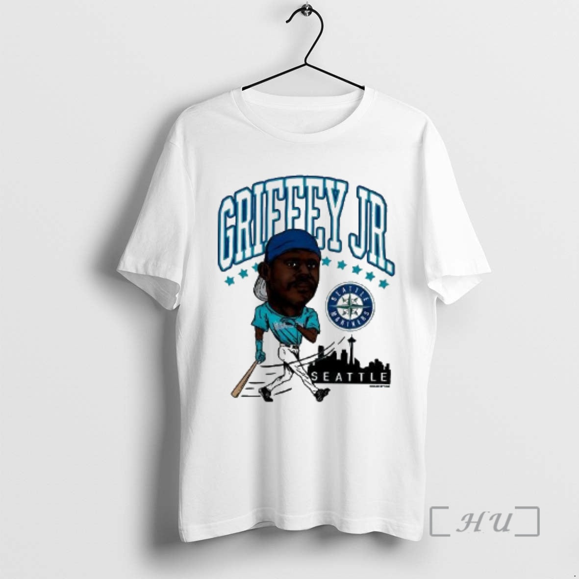Officials Ken Griffey Jr Walk Off Mariners Baseball Caricatures Woman T-Shirts, Hoodie, Sweatshirt | PopFlextees.com