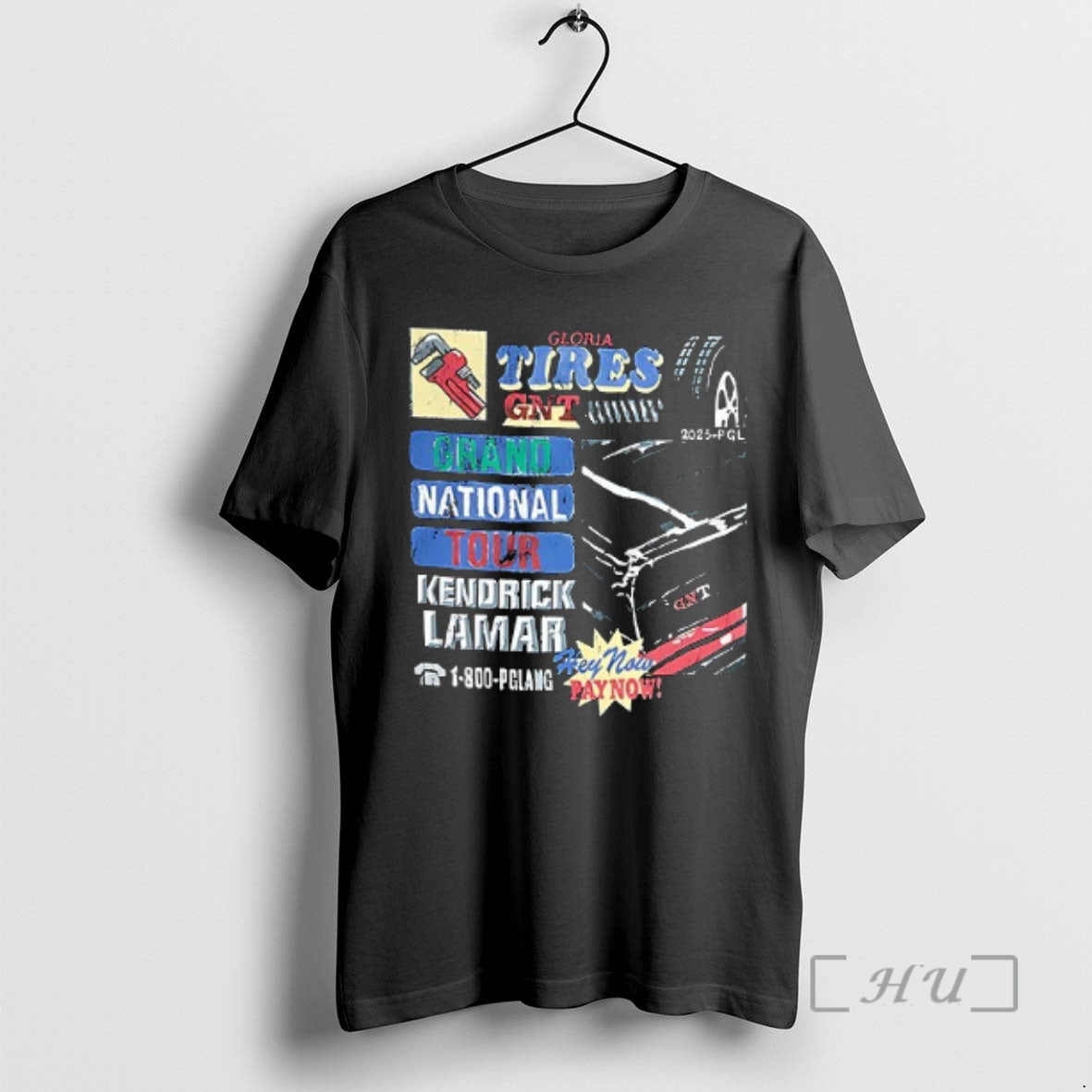 Officials Kendrick Lamar Grand Nation Tour 2025 Gloria Tire Service Gnt Premium T Shirts Sweater Hoodie, Sweatshirt