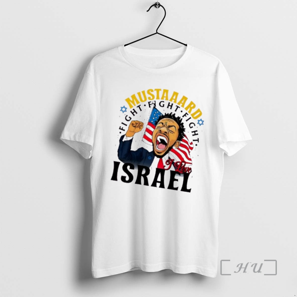Officials Kendrick Lamar Mustaaard Fight Fight Fight Israel Us Flag T-Shirts, Hoodie, Sweatshirt | PopFlextees.com