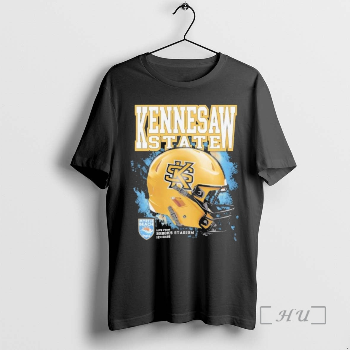 Officials Kennesaw State Owls Myrtle Beach Bowl Helmet T-Shirts, Hoodie, Sweatshirt | PopFlextees.com