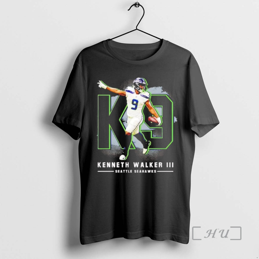 Officials Kenneth Walker Iii Running Celebration Seahawks T-Shirts, Hoodie, Sweatshirt | PopFlextees.com