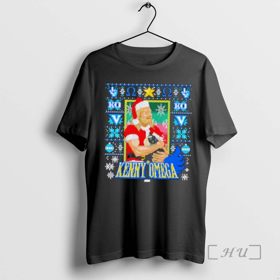 Officials Kenny Omega Purrfect Christmas Holiday Sweat T-Shirts, Hoodie, Sweatshirt | PopFlextees.com