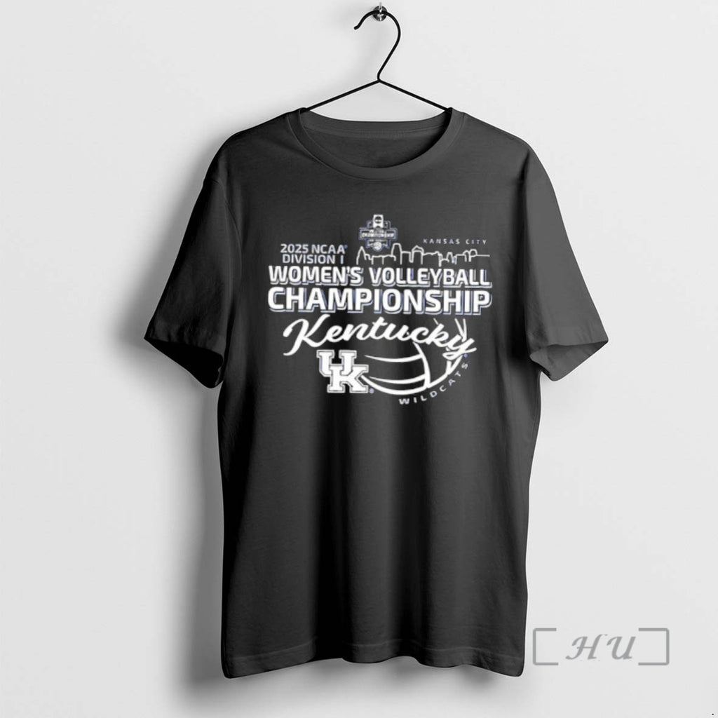 Officials Kentucky Wildcats Womens Volleyball Championship 2025 T-Shirts, Hoodie, Sweatshirt | PopFlextees.com