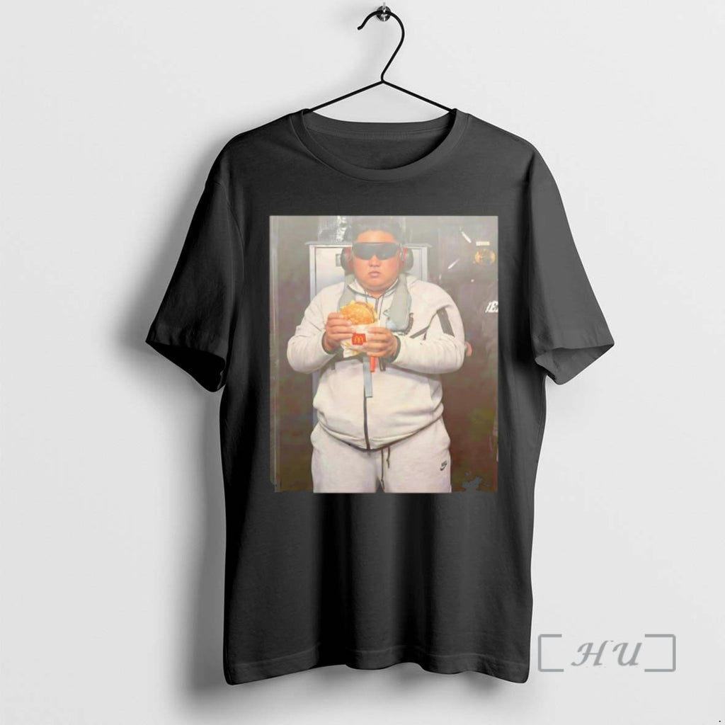 Officials Kim Jong Un And Hamburger Big Mac Nicolas Maduro Nicolas Captured Parody Meme Premium T-Shirts, Hoodie, Sweatshirt