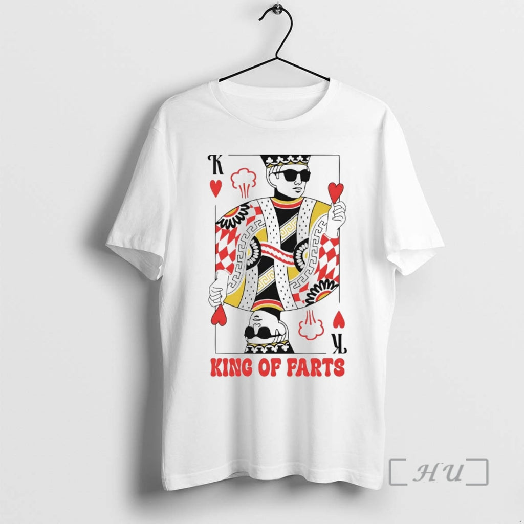 Officials King Of Farts Playing Card T-Shirts, Hoodie, Sweatshirt | PopFlextees.com