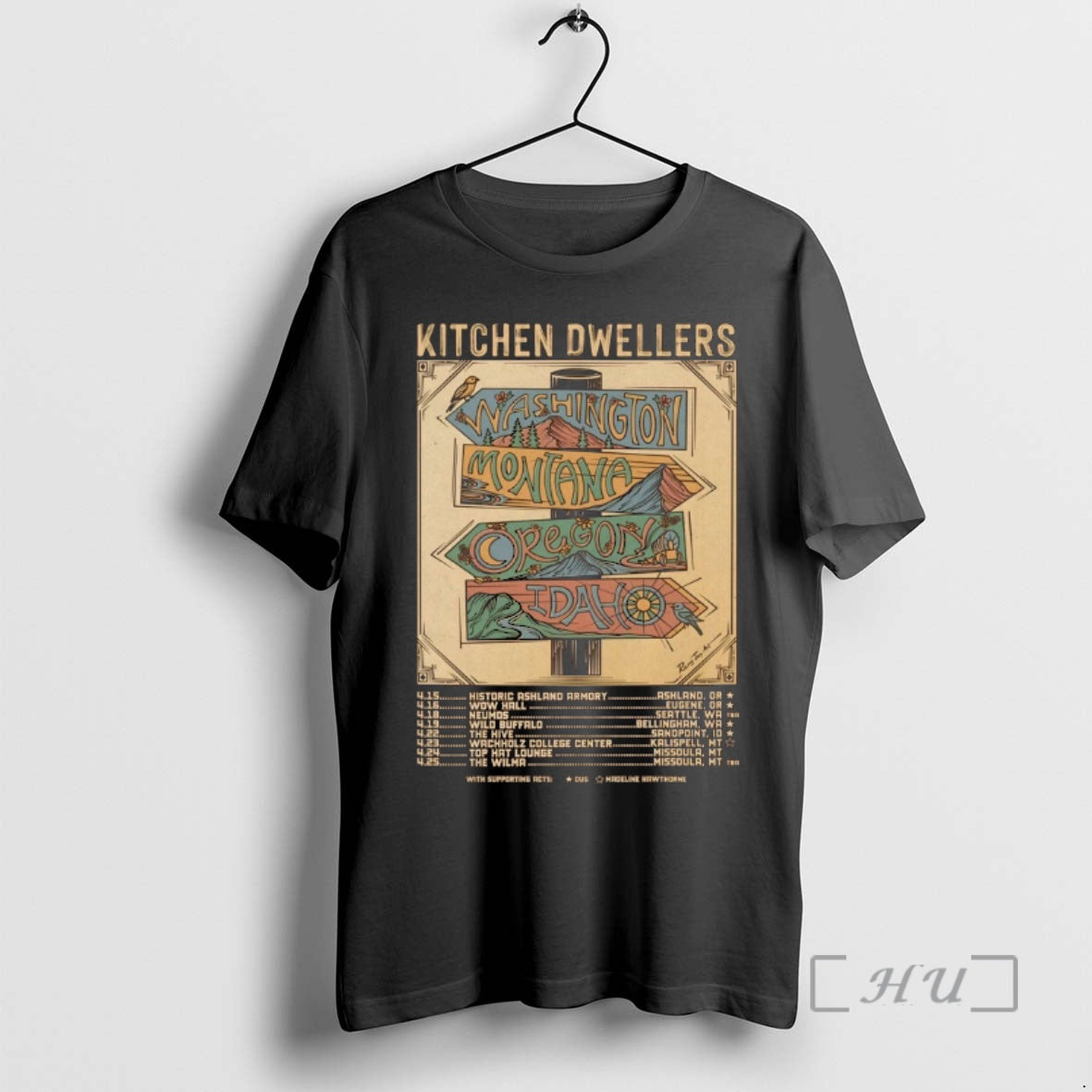 Officials Kitchen Dwellers Spring Tour 2026 T-Shirts, Hoodie, Sweatshirt | PopFlextees.com