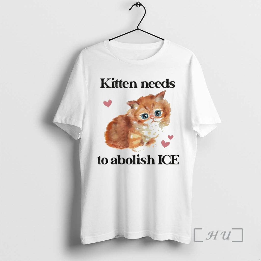 Officials Kitten Needs To Abolish Ice Cartoon T-Shirts, Hoodie, Sweatshirt | PopFlextees.com