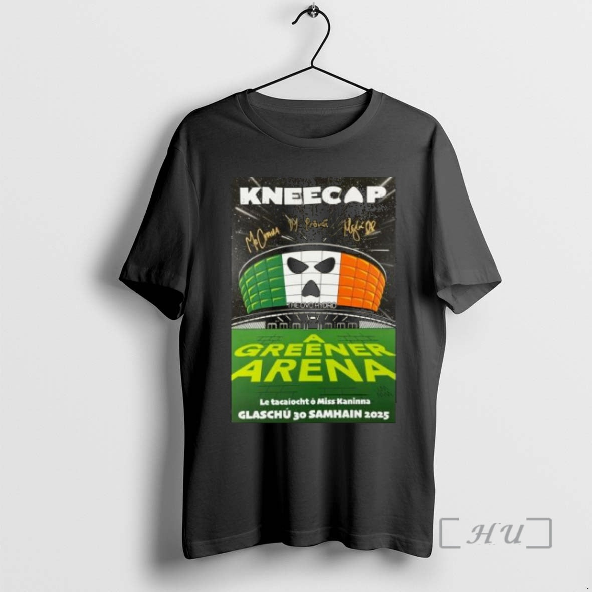 Officials Kneecap A Greener Arena Glasgow Uk Nov 30 2025 Circle Black Premium T Shirts Hoodie, Sweatshirt | PopFlextees.com