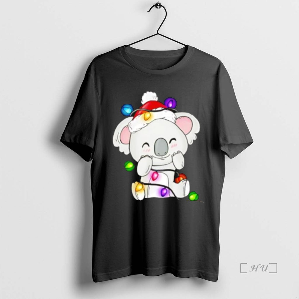 Officials Koala Lover Christmas Light Stylish T-Shirts, Hoodie, Sweatshirt | PopFlextees.com