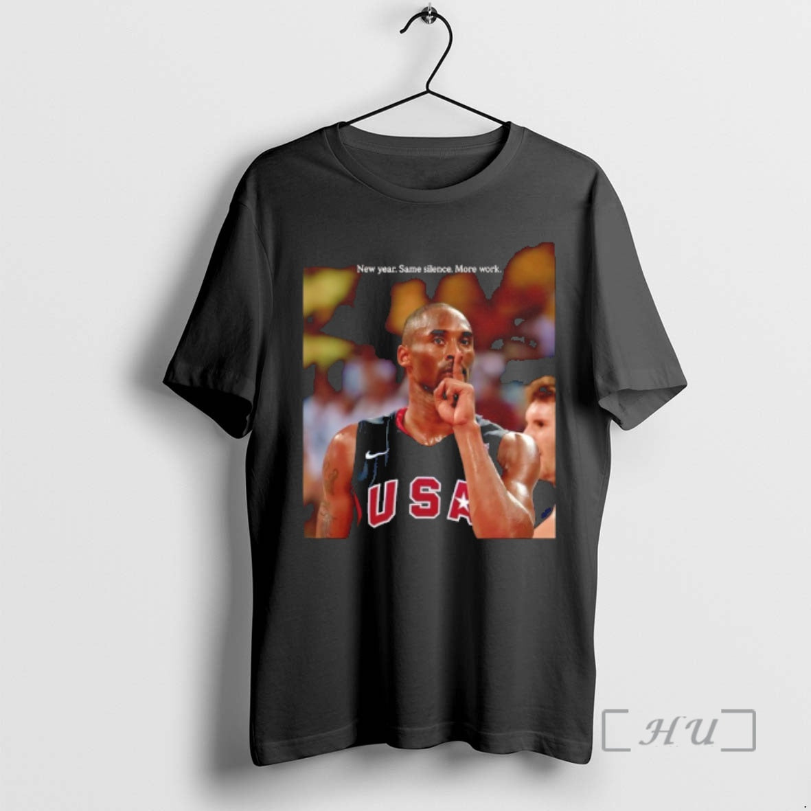 Officials Kobe Bryant New Year Same Silence More Work T-Shirts, Hoodie, Sweatshirt | PopFlextees.com
