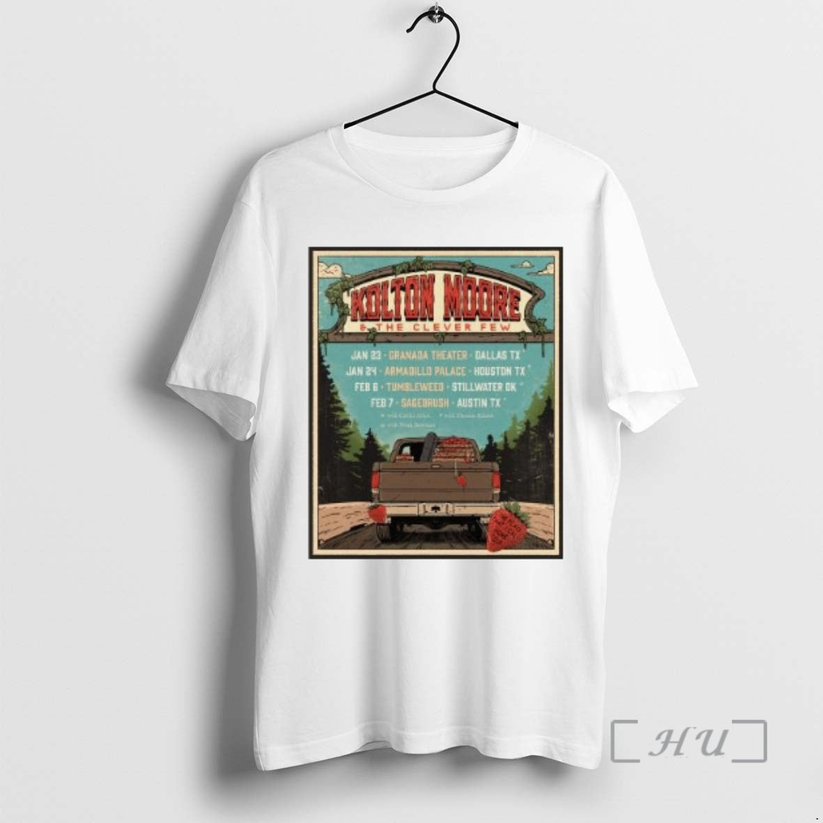 Officials Kolton Moore Texas Oklahoma Shows 2026 Circle White T-Shirts, Hoodie, Sweatshirt | PopFlextees.com