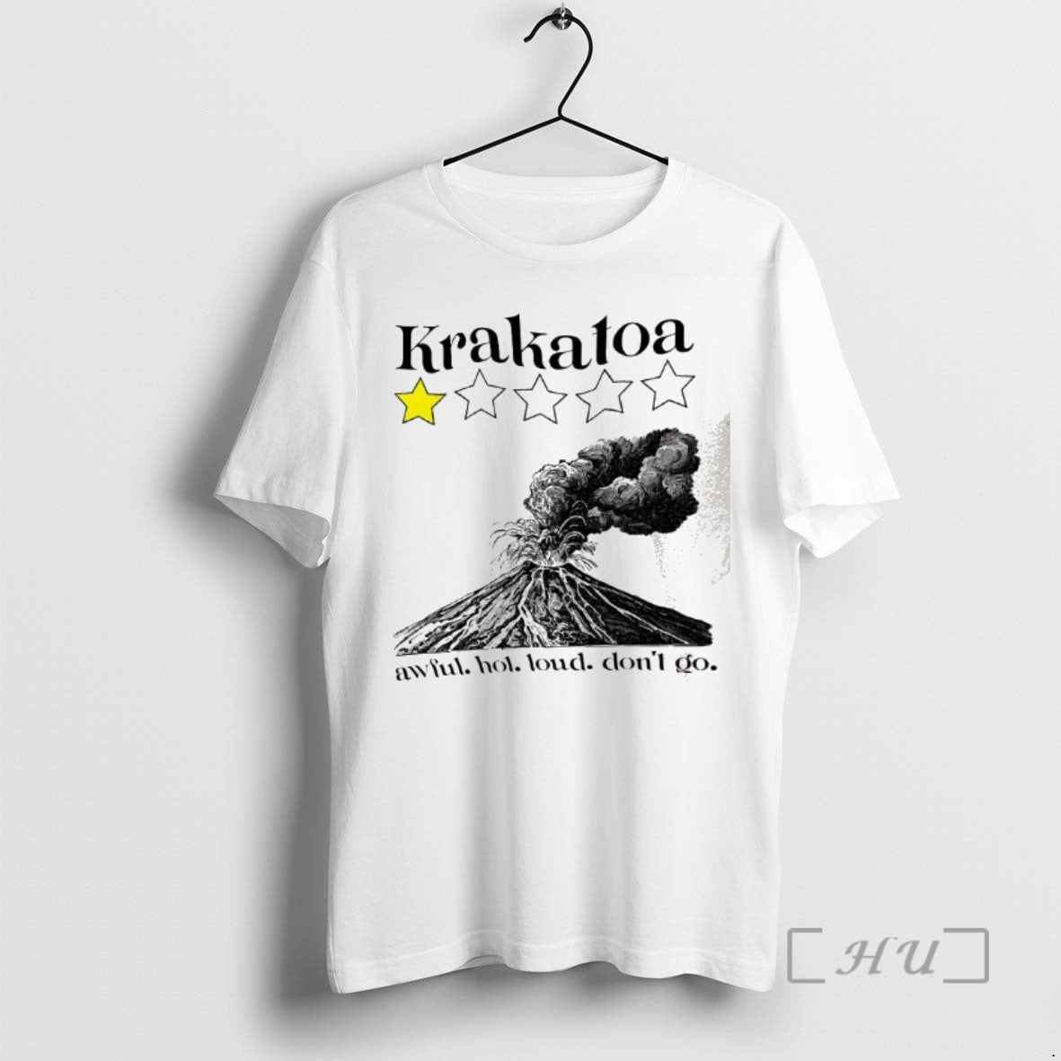 Officials Krakatoa 1 Star Awful Hot Loud Dont Go Volcanic Eruption Meme Premium T Shirts Hoodie, Sweatshirt | PopFlextees.com