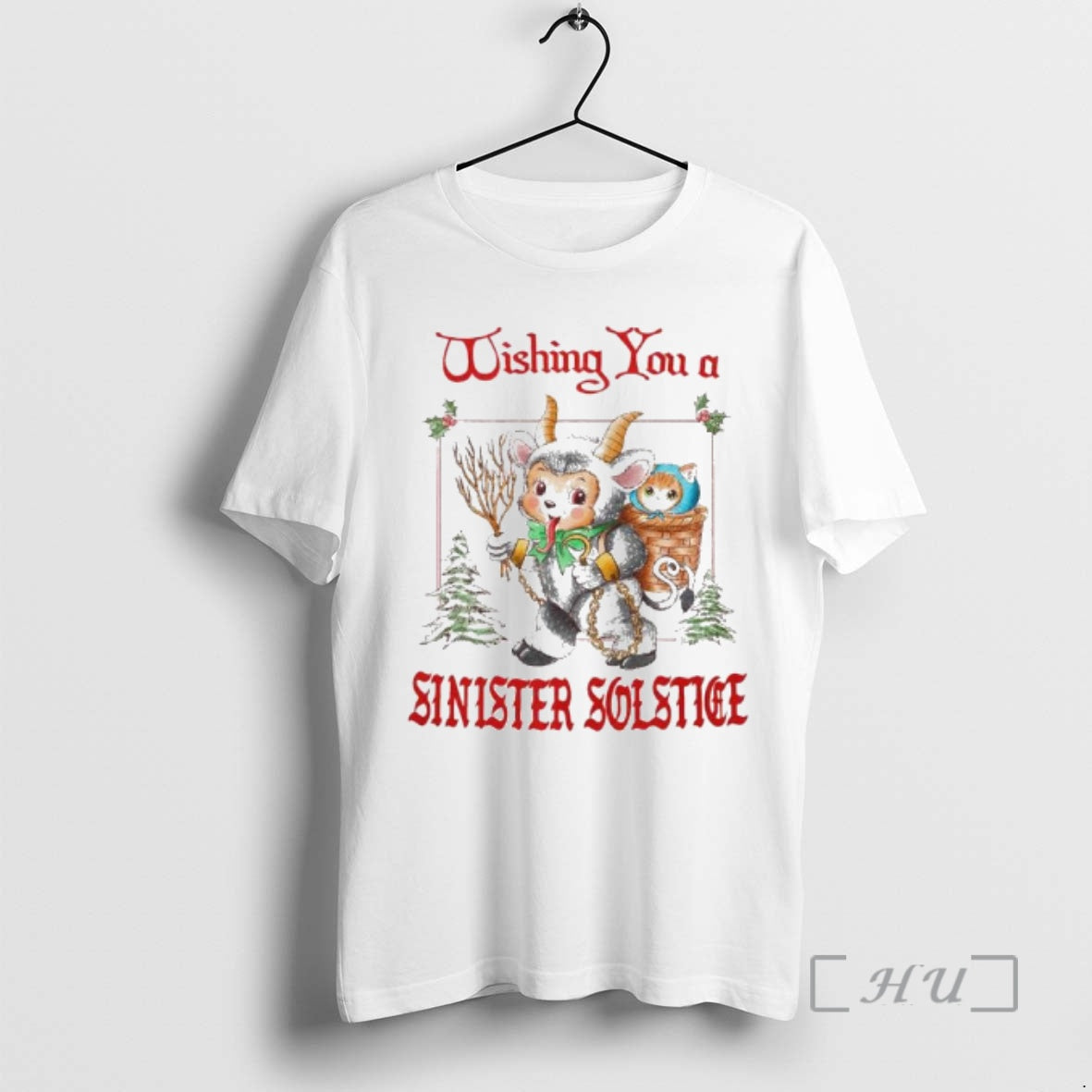 Officials Krampus Wishing You A Sinister Solstice Christmas Ornaments T-Shirts, Hoodie, Sweatshirt | PopFlextees.com