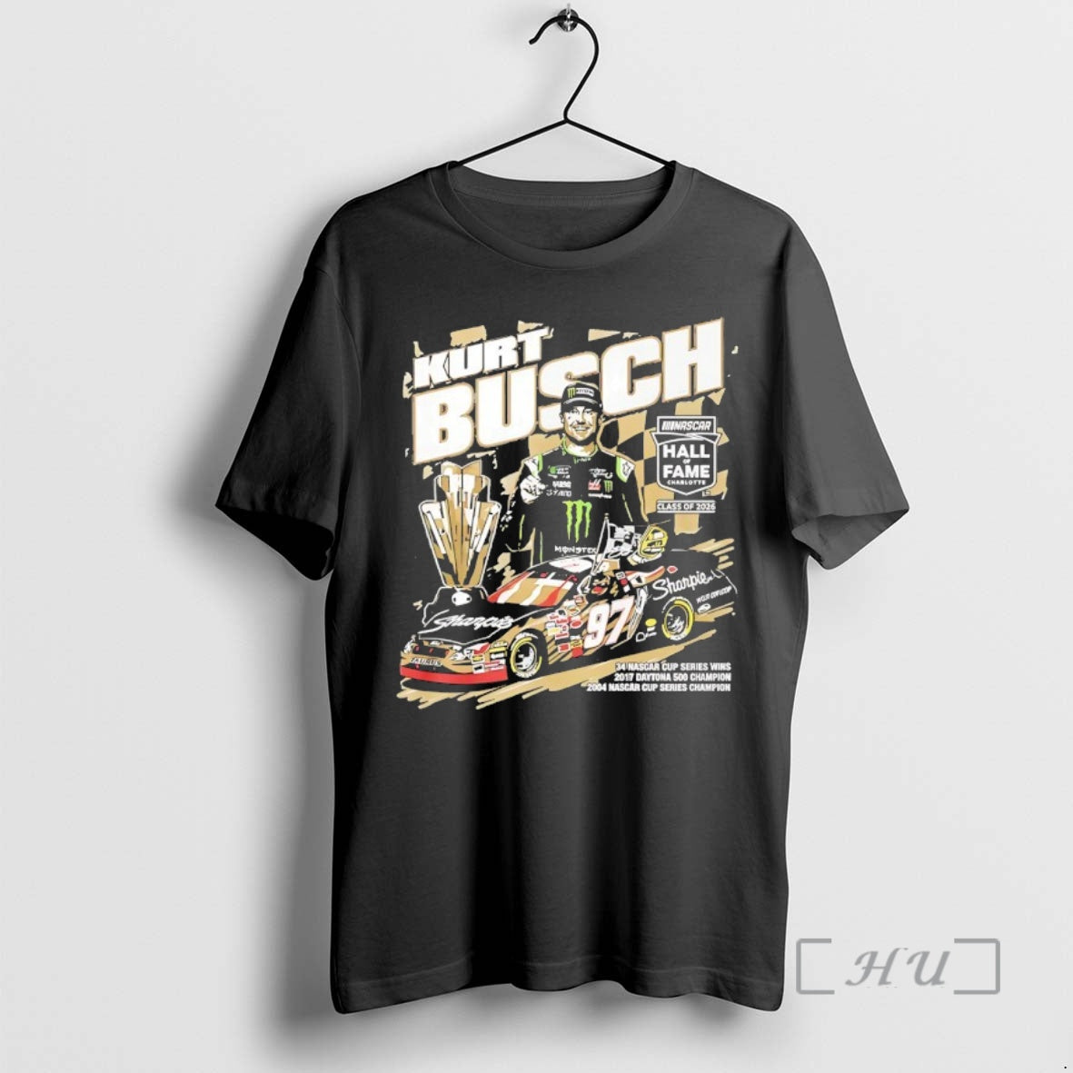 Officials Kurt Busch Nascar Hall Of Fame 2026 T-Shirts, Hoodie, Sweatshirt | PopFlextees.com