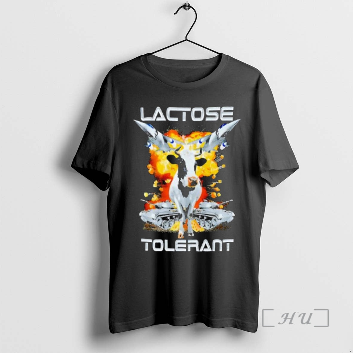 Officials Lactose Tolerant Funny Cow Farm Graphic T-Shirts, Hoodie, Sweatshirt | PopFlextees.com