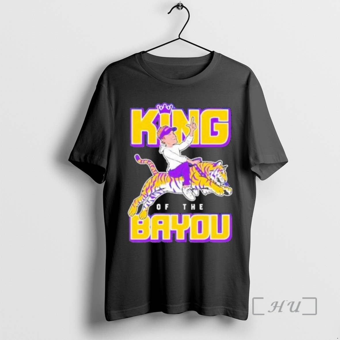 Officials Lane Kiffin King Of The Bayou Football T-Shirts, Hoodie, Sweatshirt | PopFlextees.com