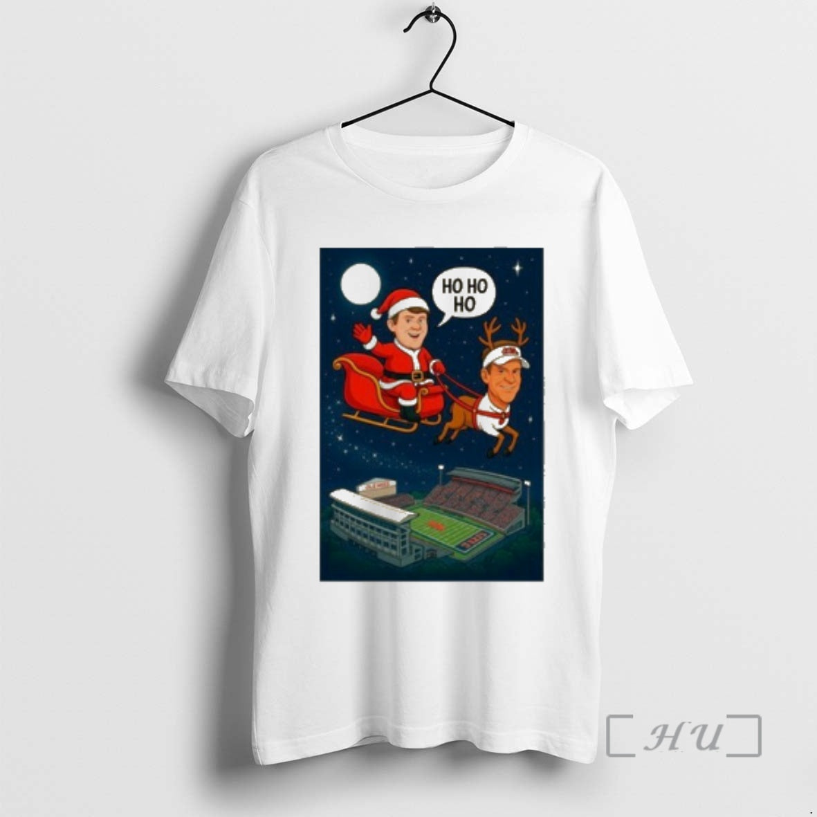 Officials Lane Kiffin Santa Ho Ho Ho Ole Miss Stadium T-Shirts, Hoodie, Sweatshirt | PopFlextees.com