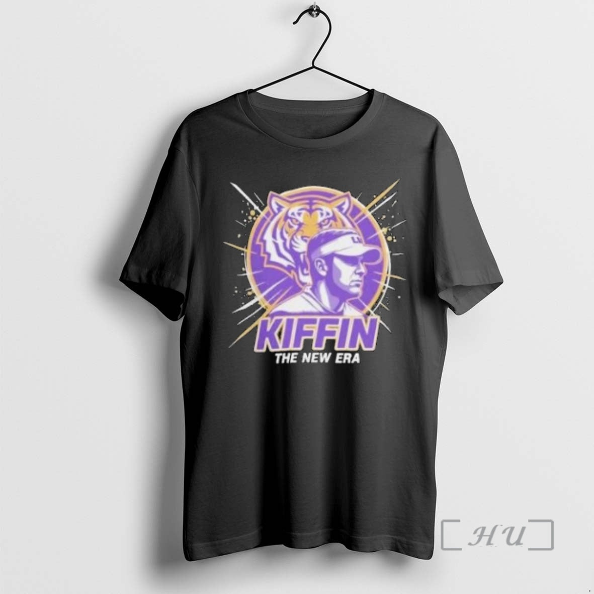 Officials Lane Kiffin The New Era Lsu College Football Coach Circle Black Premium T Shirts Hoodie, Sweatshirt