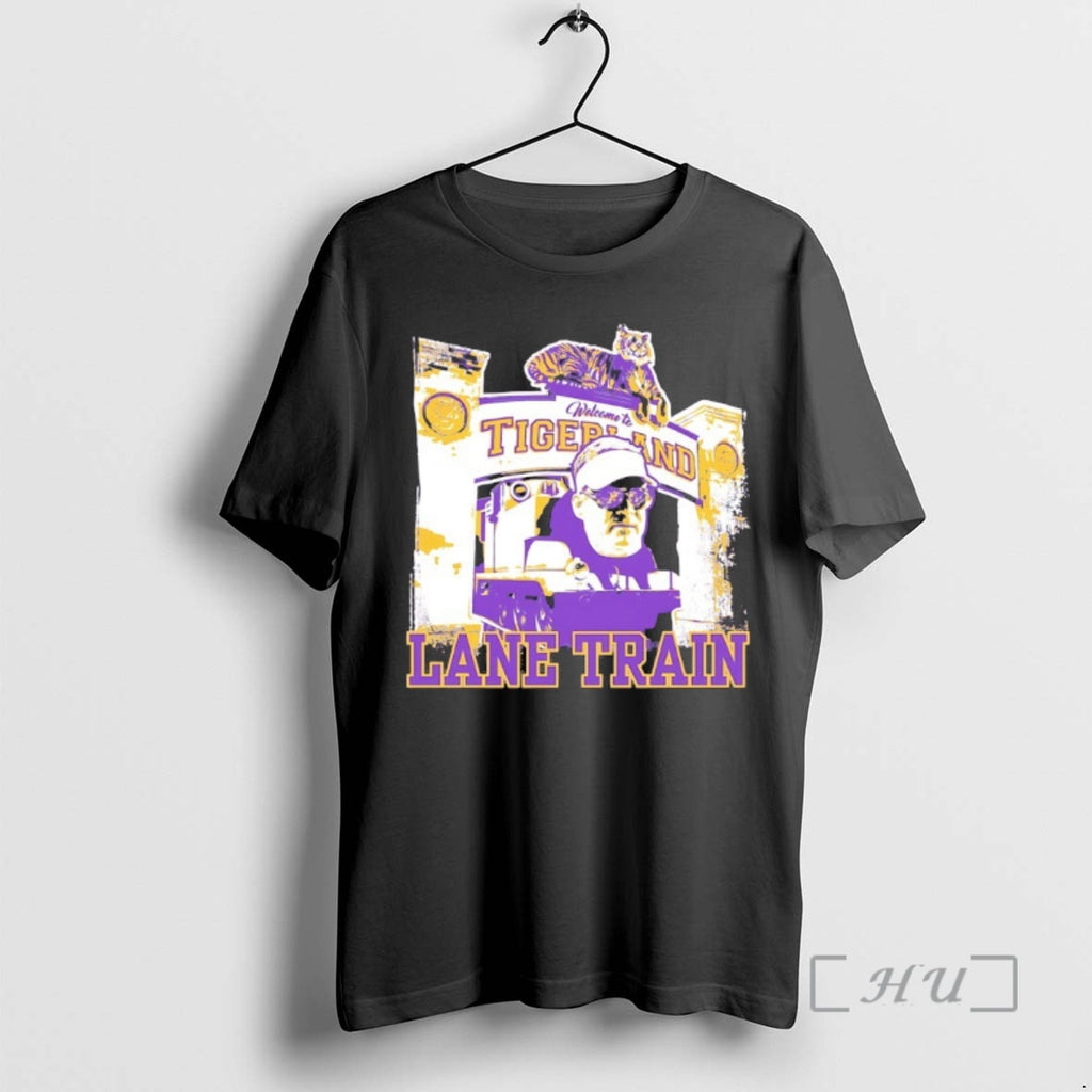 Officials Lane Kiffin Train Welcome Tigerland T-Shirts, Hoodie, Sweatshirt