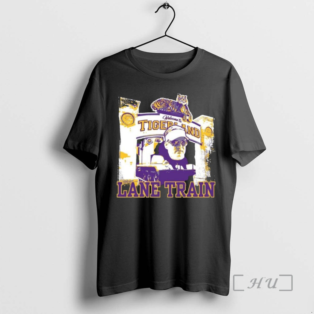 Officials Lane Kiffin Welcome To Lsu Lane Train T-Shirts, Hoodie, Sweatshirt | PopFlextees.com