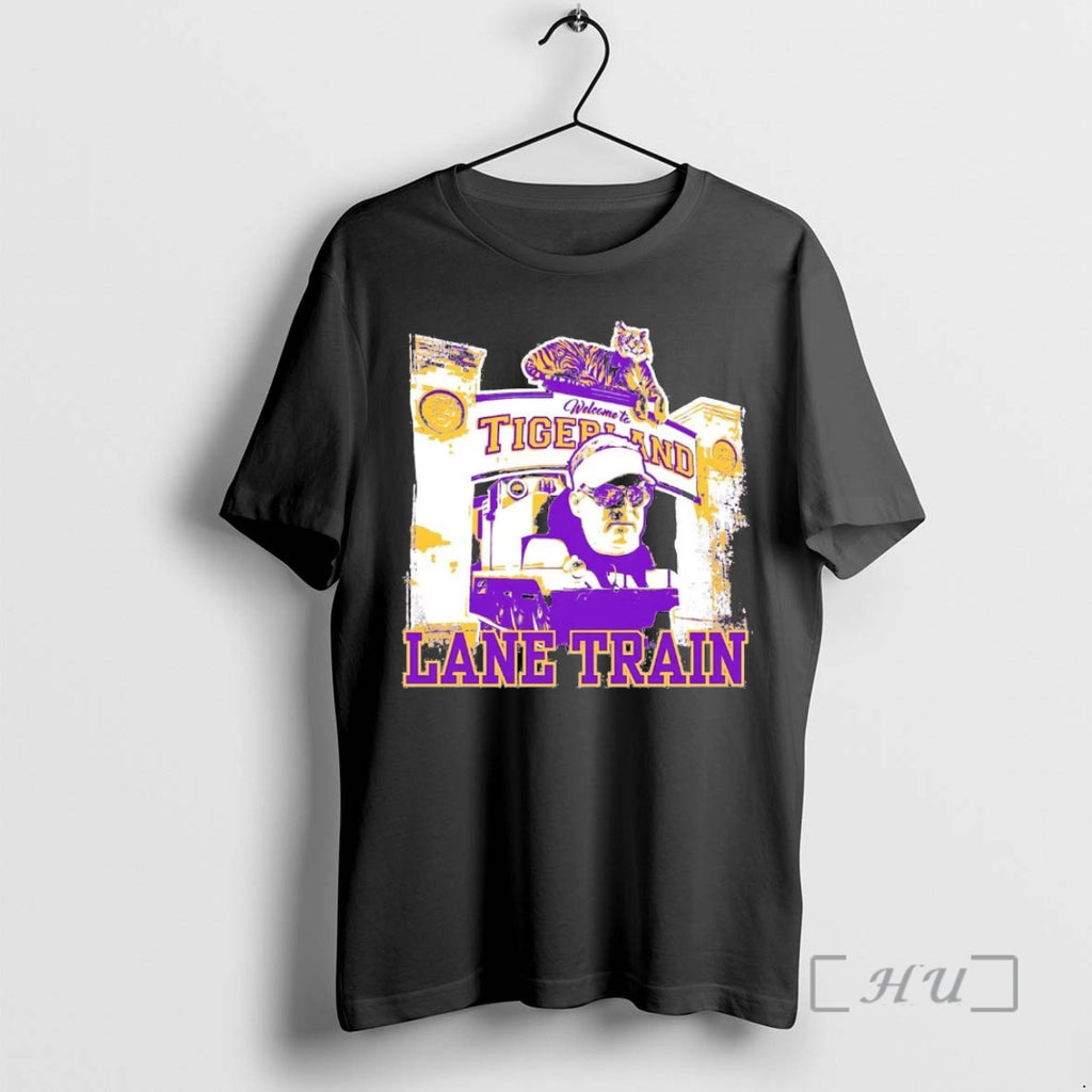 Officials Lane Kiffin Welcome To Tigerland Lane Train T-Shirts, Hoodie, Sweatshirt | PopFlextees.com