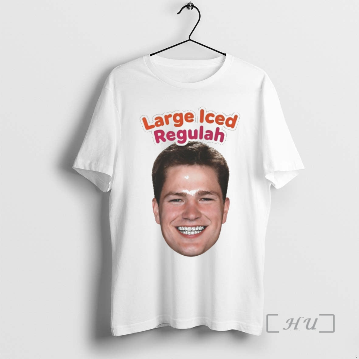 Officials Large Iced Regulah Drake Maye Face Patriots Team T-Shirts, Hoodie, Sweatshirt | PopFlextees.com