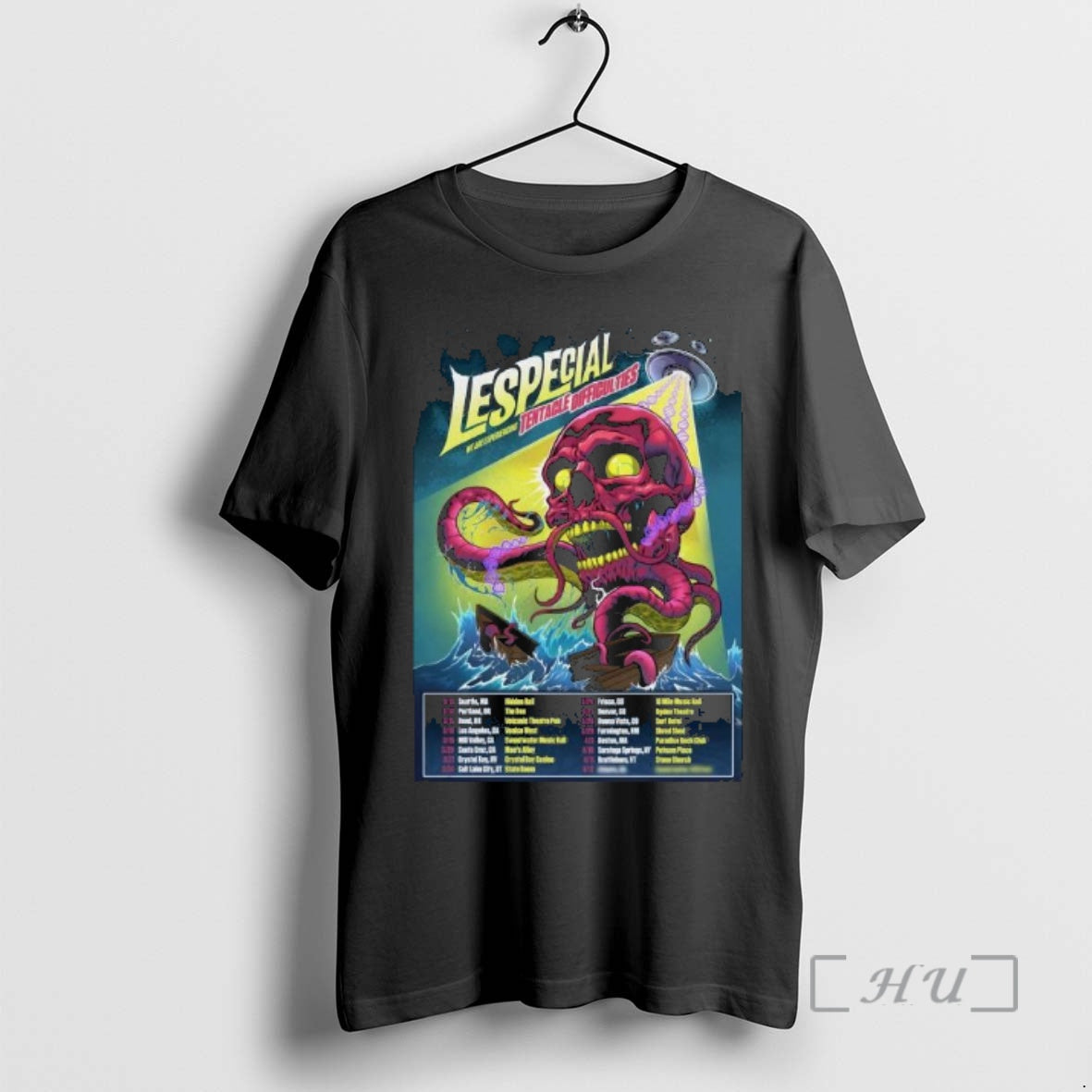 Officials Lespecial Tour Tentacle Difficulties 2026 T-Shirts, Hoodie, Sweatshirt | PopFlextees.com