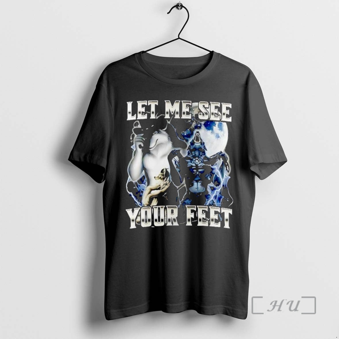 Officials Let Me See Your Feet Moon Cowboy Werewolf T-Shirts, Hoodie, Sweatshirt | PopFlextees.com