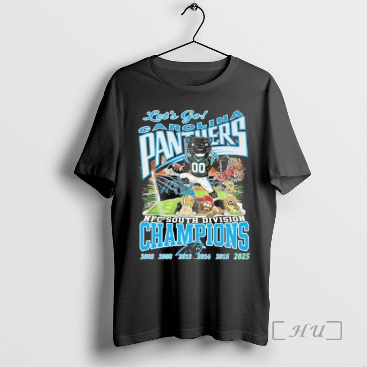 Officials Lets Go Carolina Panthers Nfc South Division Champions T-Shirts, Hoodie, Sweatshirt | PopFlextees.com