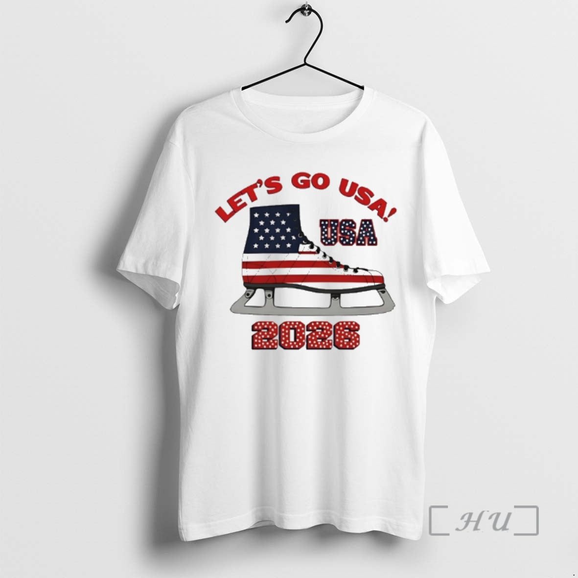 Officials Lets Go Usa Ice Skating 2026 Winter Olympics T-Shirts, Hoodie, Sweatshirt | PopFlextees.com