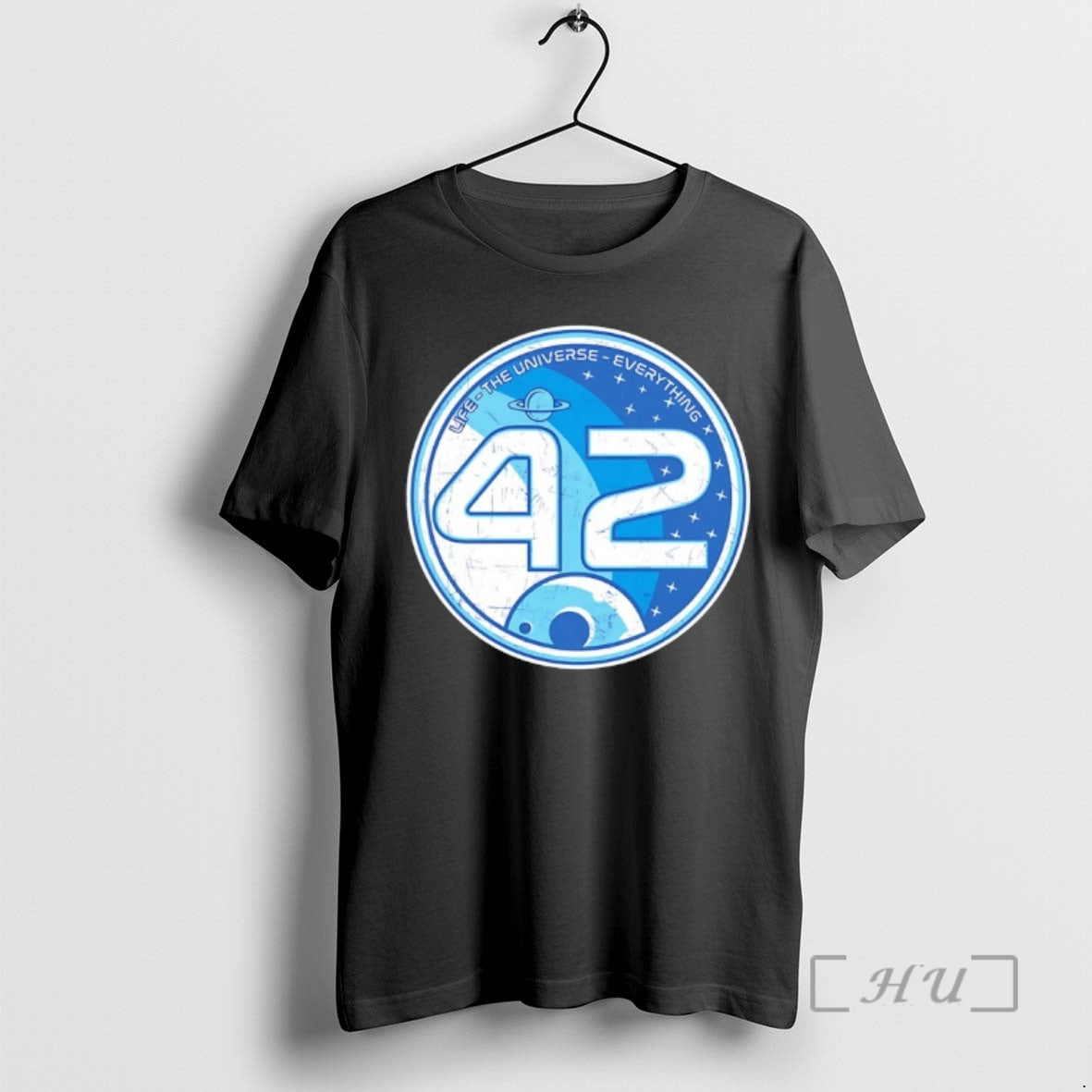Officials Life The Universe Everything 42 Logo T-Shirts, Hoodie, Sweatshirt | PopFlextees.com