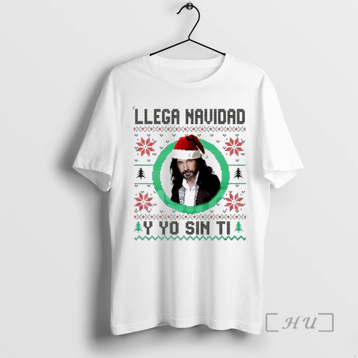 Officials Llega Navidad Y Yo Sin Ti Ugly Christmas Music Lover Premium T Shirts Sweater Hoodie, Sweatshirt | PopFlextees.com