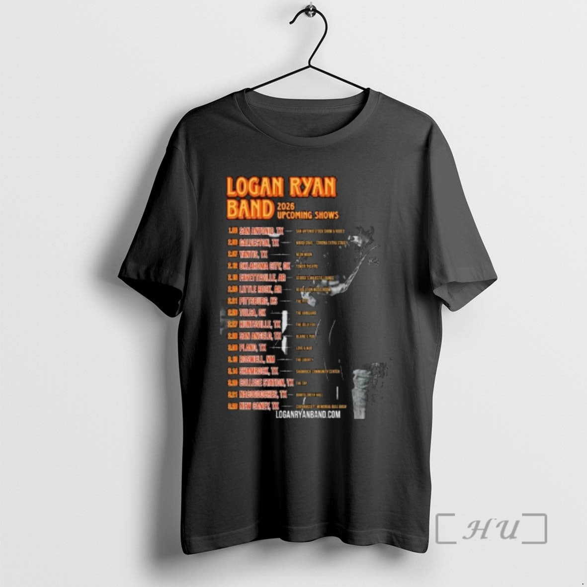 Officials Logan Ryan Band 2026 Upcoming Shows T-Shirts, Hoodie, Sweatshirt | PopFlextees.com