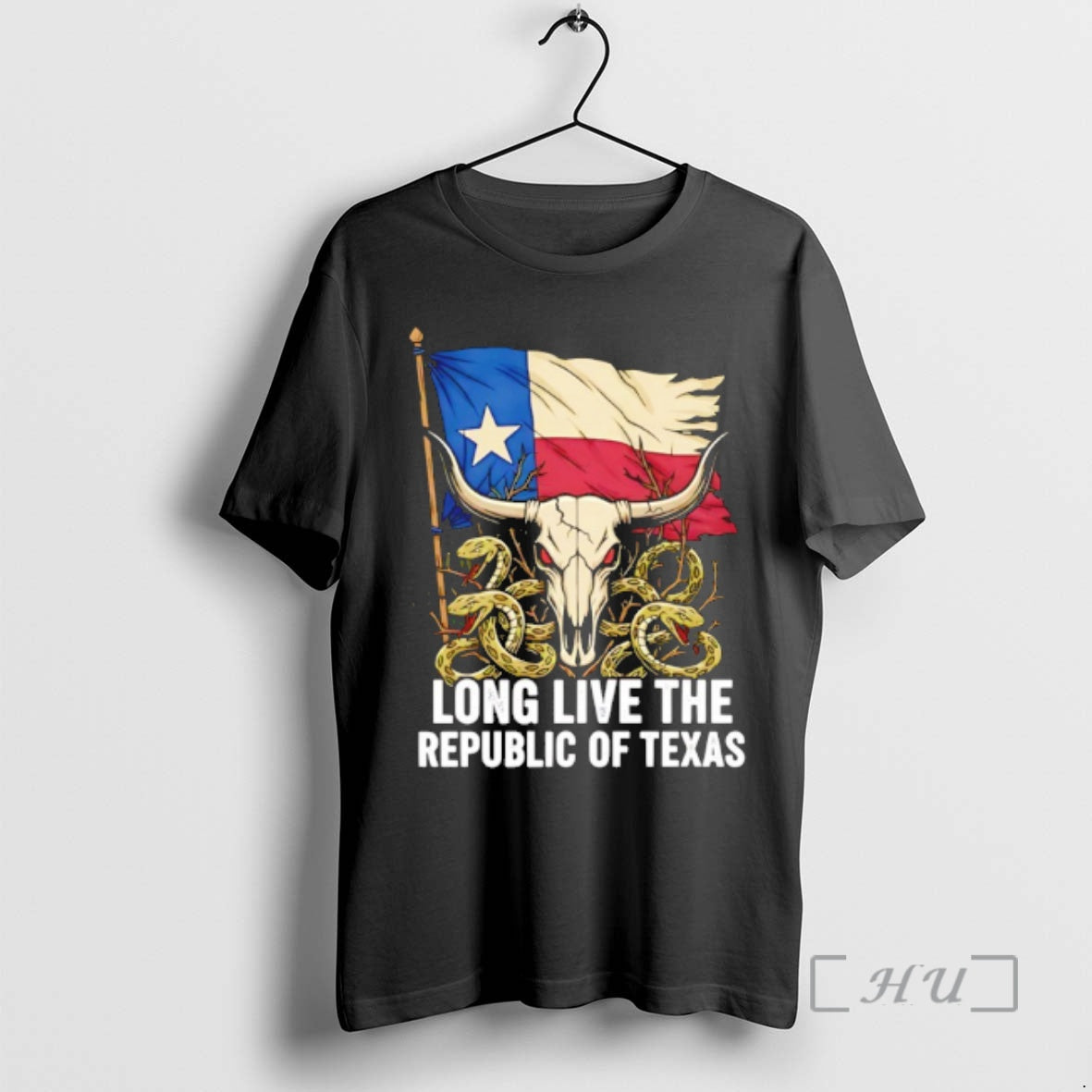 Officials Long Live The Republic Of Texas Bull Head T-Shirts, Hoodie, Sweatshirt | PopFlextees.com