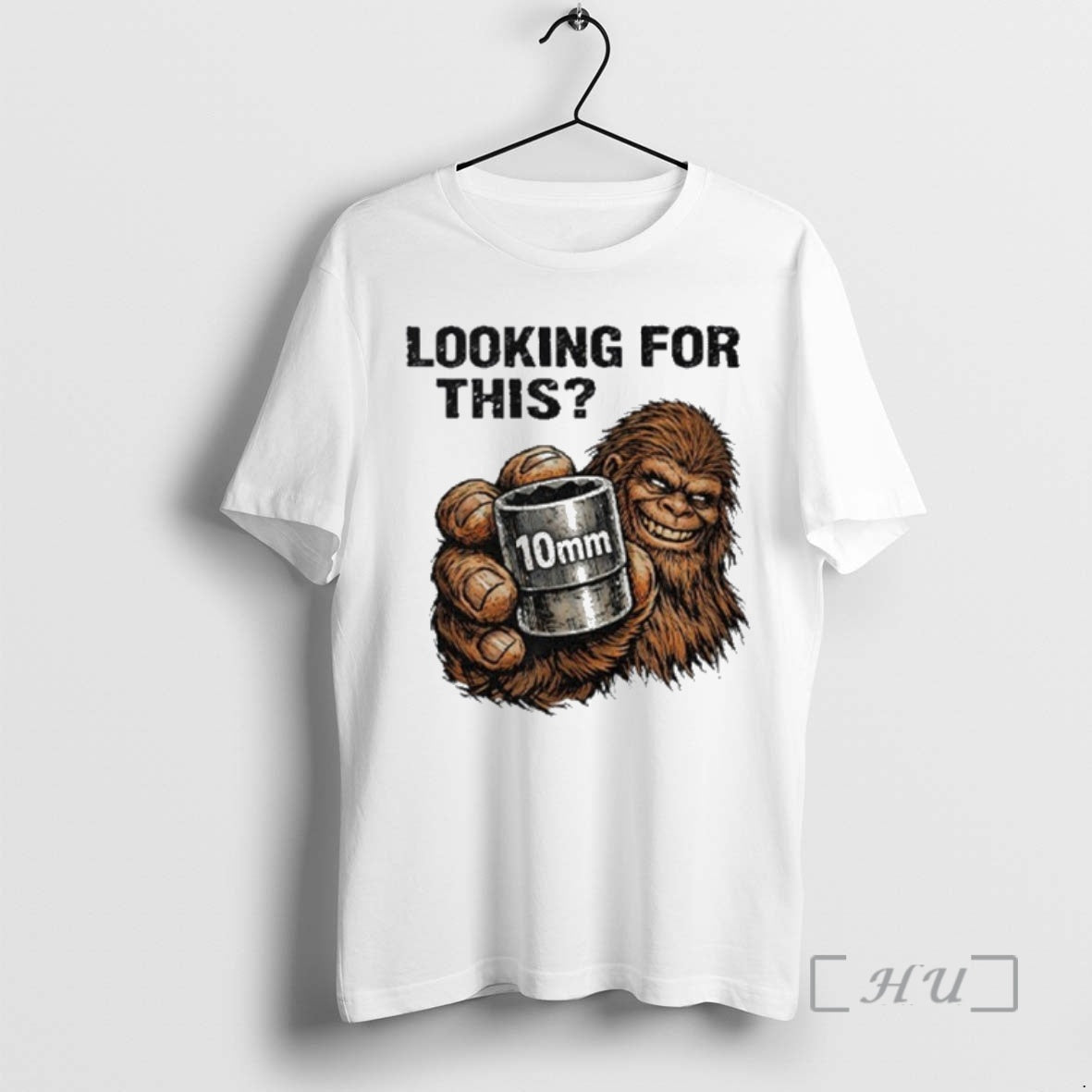 Officials Looking For This Funny Bigfoot 10mm Socket Mechanic T-Shirts, Hoodie, Sweatshirt | PopFlextees.com