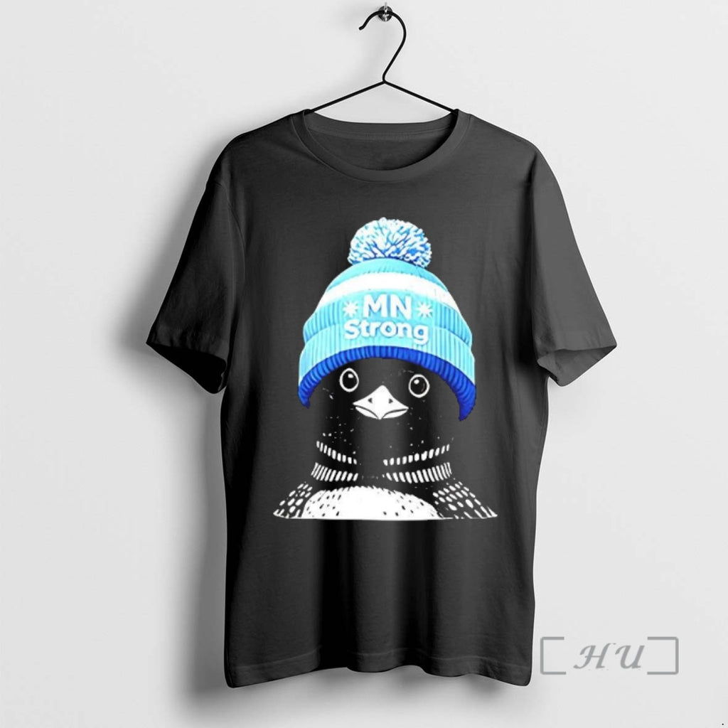Officials Loon Minnesota Strong Liam Conejo Ramos Blue Bunny Hat Woman Premium T Shirts Sweater Hoodie, Sweatshirt