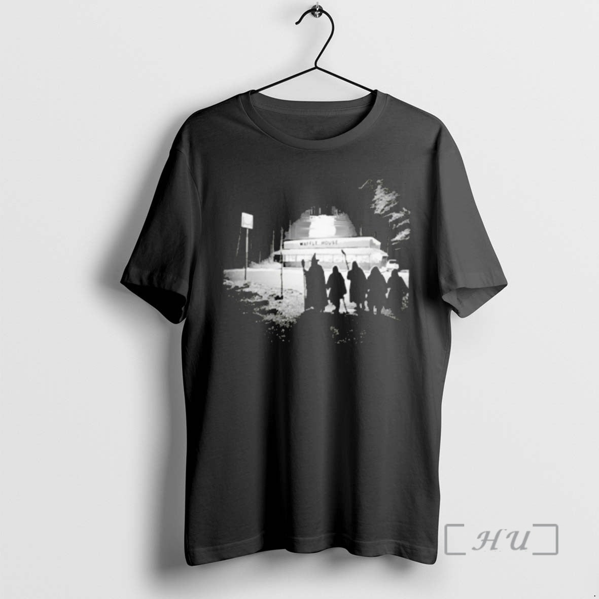 Officials Lord Of The Rings Fellowship At Waffle House T-Shirts, Hoodie, Sweatshirt | PopFlextees.com