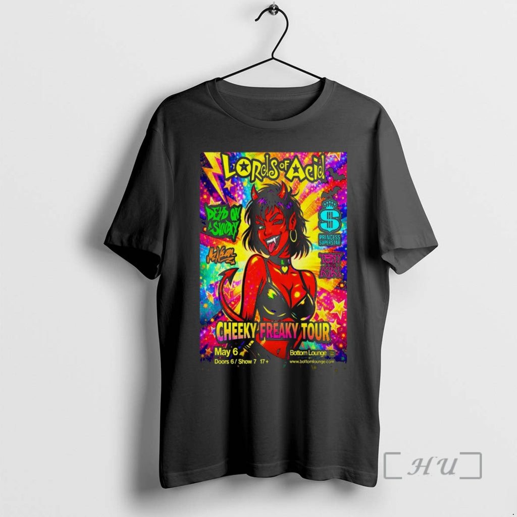 Officials Lords Of Acid Bottom Lounge In Chicago Il May 6 2026 Premium T Shirts Hoodie, Sweatshirt | PopFlextees.com
