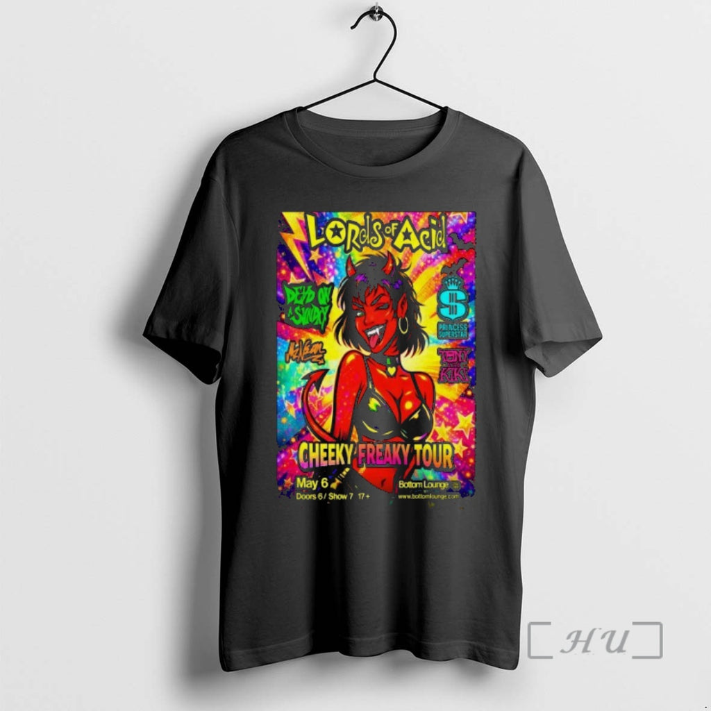 Officials Lords Of Acid Cheeky Freaky Tour 5 6 T-Shirts, Hoodie, Sweatshirt | PopFlextees.com