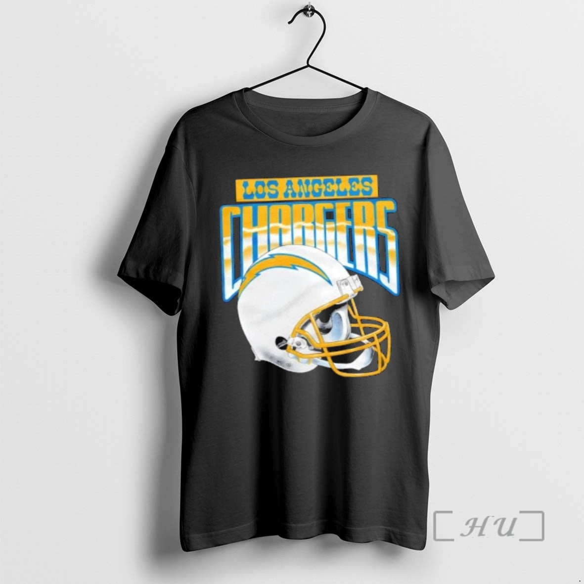 Officials Los Angeles Chargers Gradient Football Helmet T-Shirts, Hoodie, Sweatshirt | PopFlextees.com