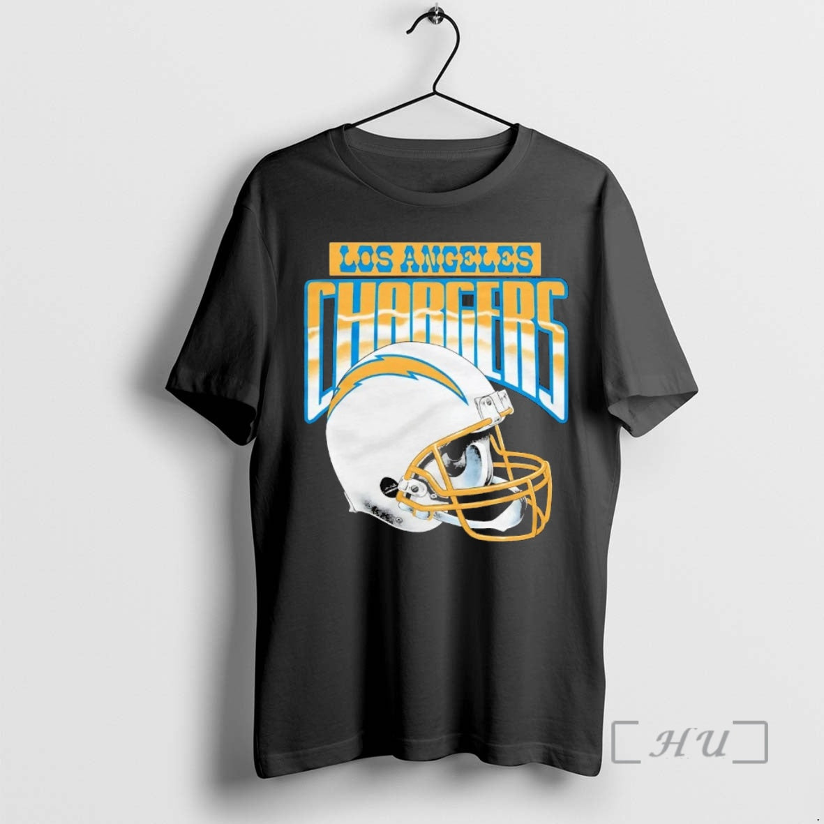 Officials Los Angeles Chargers Gradient Helmet T-Shirts, Hoodie, Sweatshirt | PopFlextees.com