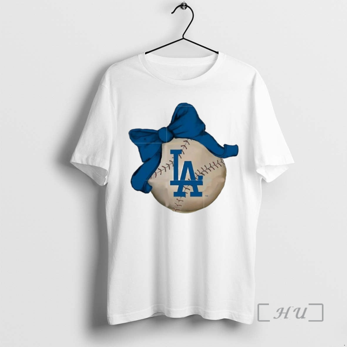 Officials Los Angeles Dodgers Tiny Turnip Baseball Bow T-Shirts, Hoodie, Sweatshirt | PopFlextees.com