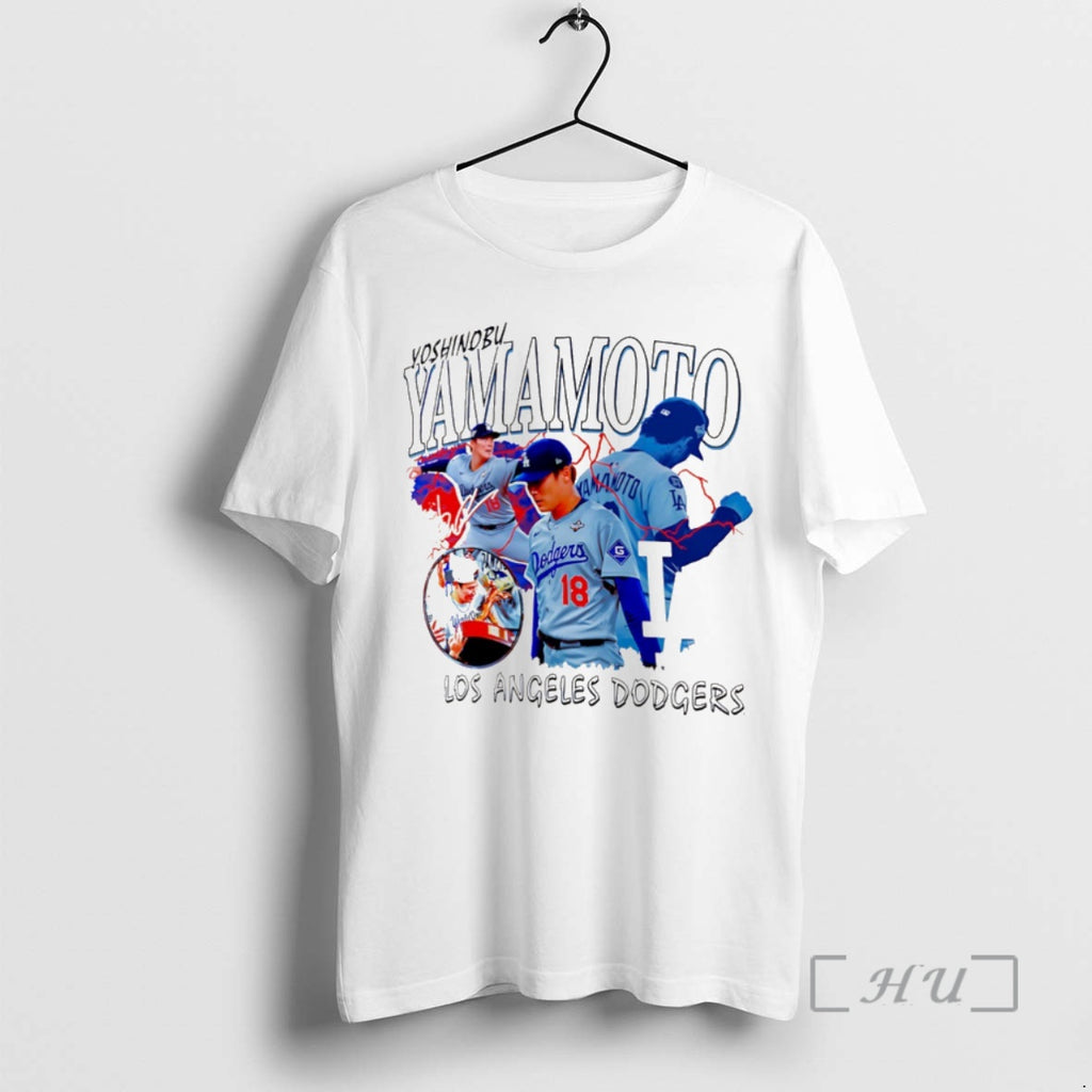 Officials Los Angeles Dodgers Yoshinobu Yamamoto Cream Montage Christmas T-Shirts, Hoodie, Sweatshirt | PopFlextees.com