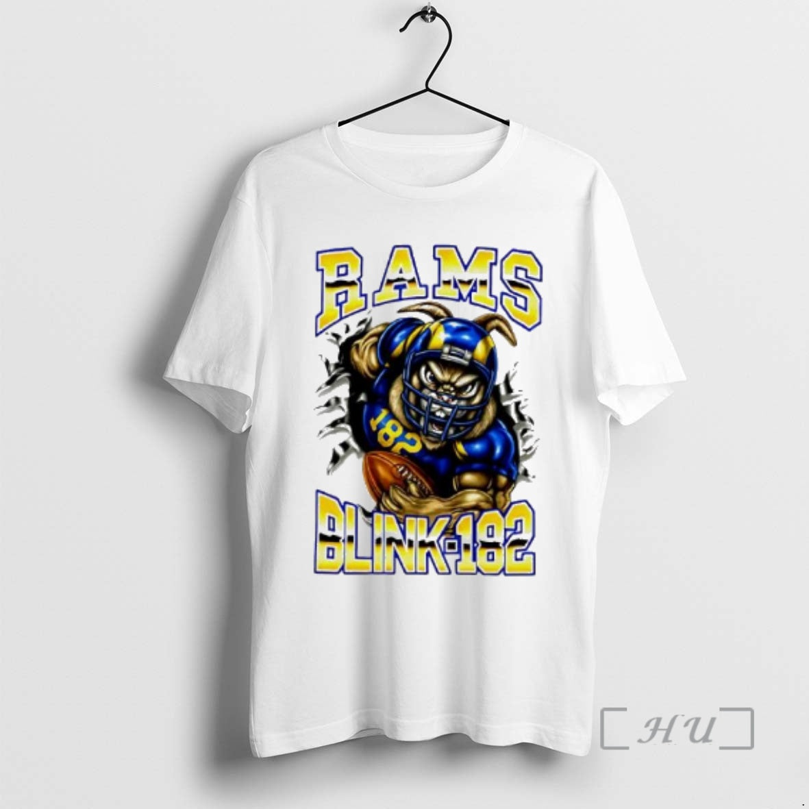 Officials Los Angeles Football X Blink 182 Bunny Rams T-Shirts, Hoodie, Sweatshirt | PopFlextees.com
