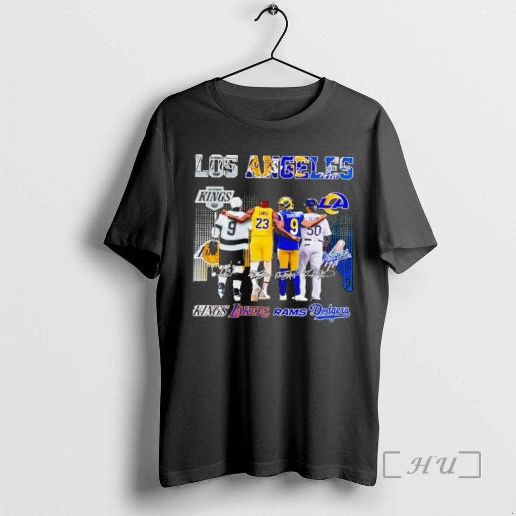 Officials Los Angeles Kings Dodgers Rams Lakers All Star Squad Dream Team Premium T Shirts Hoodie, Sweatshirt