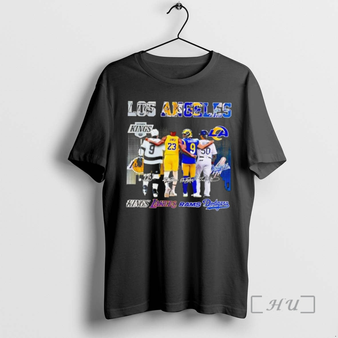 Officials Los Angeles Kings Dodgers Rams Lakers All Star Squad Dream Team Premium T Shirts Hoodie, Sweatshirt