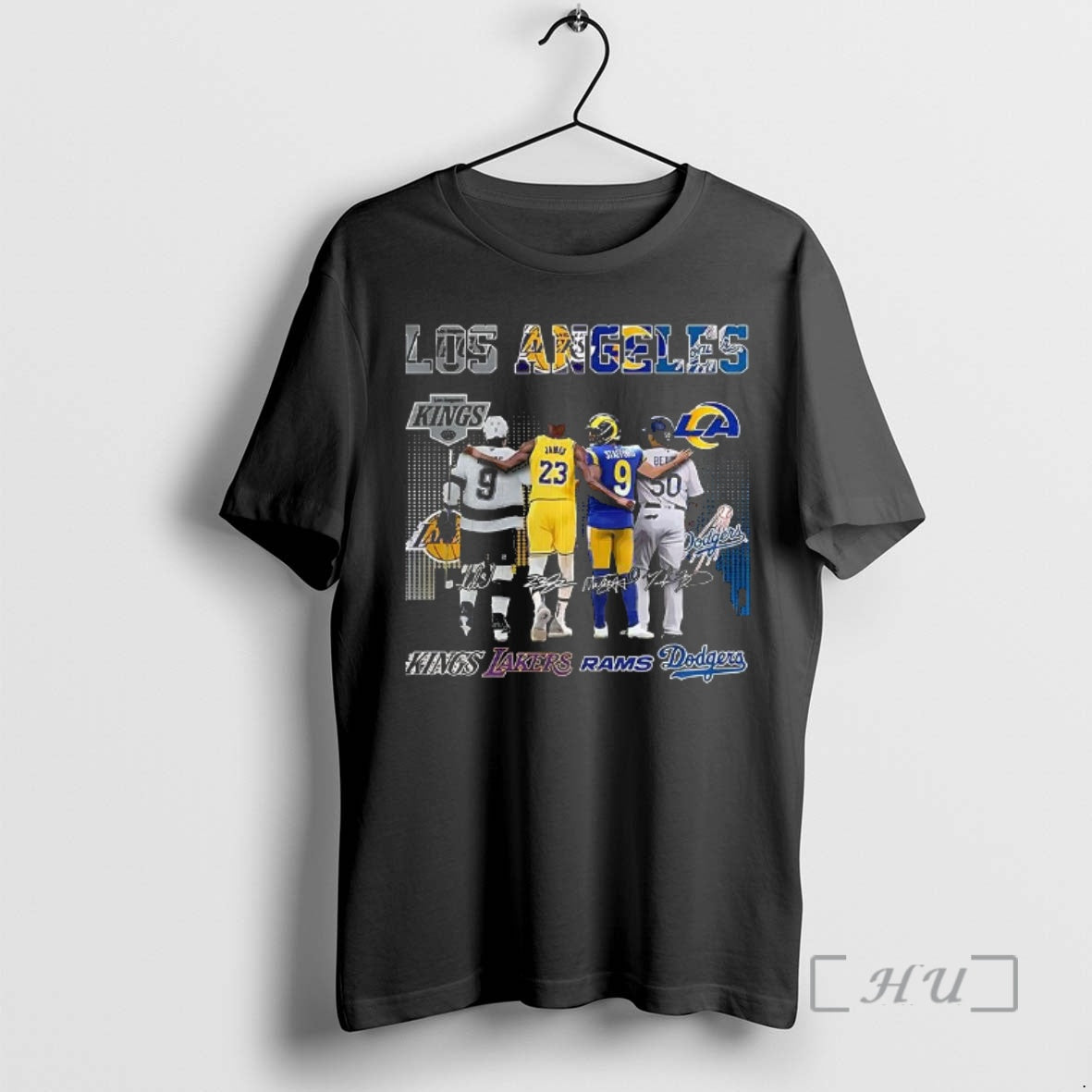 Officials Los Angeles Kings Sports Teams All Star Squad Dream Team Signature Premium T Shirts Hoodie, Sweatshirt